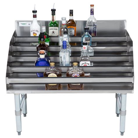 steel liquor cabinet|Stainless Steel Liquor Display Racks & Cabinets.